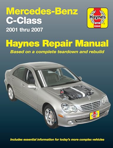 Stock image for Mercedes-Benz C-Class (2001-2007) Haynes Repair Manual (USA) for sale by Blackwell's