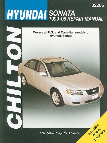 Beispielbild fr Hyundai Sonata 1999-08 Repair Manual (Chilton's Total Car Care Repair Manuals) zum Verkauf von LibraryMercantile