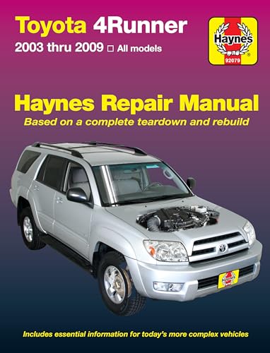 Stock image for Toyota 4Runner 2003 To 2009 for sale by Blackwell's