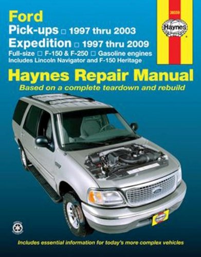 Imagen de archivo de Ford Pick-ups 1997 thru 2003 Expedition 1997 thru 2009 (Haynes Repair Manual) a la venta por Ergodebooks