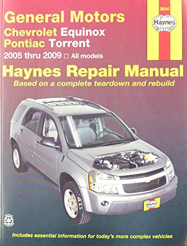 Beispielbild fr General Motors Chevrolet Equinox & Pontiac Torrent Automotive Repair Manual zum Verkauf von ThriftBooks-Dallas