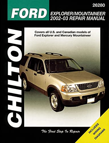 9781563928369: Ford Explorer & Mercury Mountainer 02-10 (Chilton) (Chilton's Total Car Care Repair Manual)