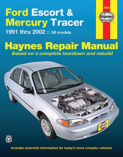 Ford Escort & Mercury Tracer (91-02) Haynes Repair Manual Haynes, J.J. (9781563928406) by Haynes