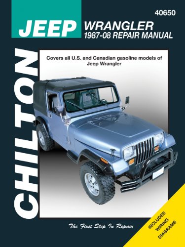 9781563928437: Chilton's Jeep Wrangler 1987-08 Repair Manual