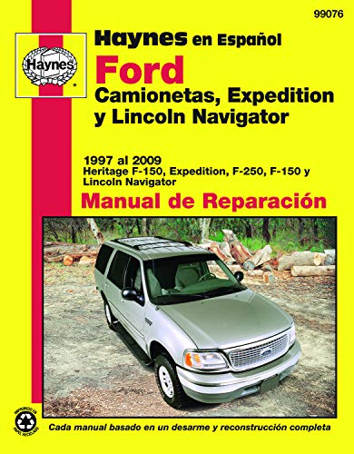 Ford Camionetas, Expedition y Lincoln Navigator Manual de Reparacion (Haynes Manuals) (Spanish Edition) (9781563928895) by Storer, Jay