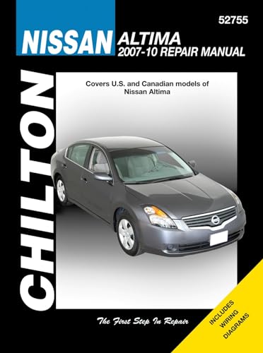 9781563929076: Nisan Altima (07-10) (Chilton): Covers U.s. and Canadian Models of Nissan Altima 2007 Through 2010 (Chilton's Total Car Care Repair Manual)