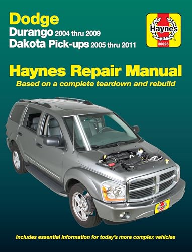 Dodge Durango 2004-2009 Dakota Pickups 2005-2011 (Haynes Repair Manual) (9781563929564) by Haynes