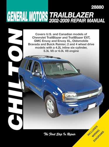 9781563929625: Chilton Total Car Care Chevrolet Trailblazer, GMC Envoy, Oldsmobile Bravada & Rainier 02-09 (Chilton's Total Car Care Repair Manual)