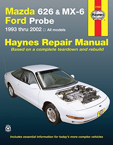 Stock image for Mazda 626 and MX-6, Ford Probe Automotive Repair Manual for sale by Blackwell's