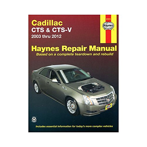 Cadillac CTS & CTS-V 2003-2012 Repair Manual (Haynes Repair Manual) (9781563929878) by Haynes