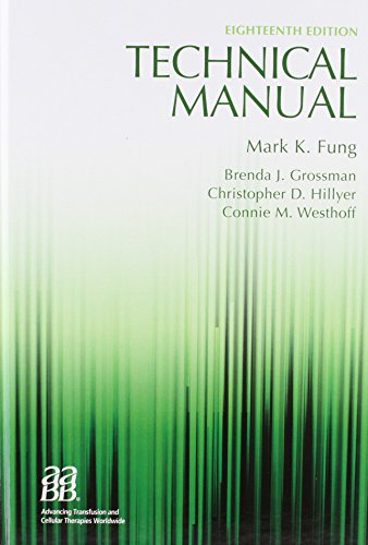 Stock image for Technical Manual, 18th edition (Technical Manual of the American Assoc of Blood Banks) for sale by booksdeck