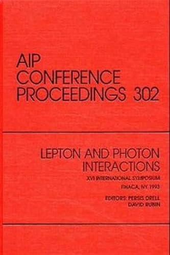 AIP Conference Proceedings 302: Lepton and Photon Interactions. XVI / 16 International Symposium....