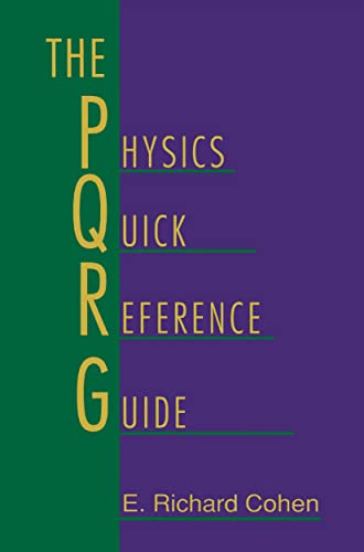 Beispielbild fr Physics Quick Reference Guide zum Verkauf von Better World Books