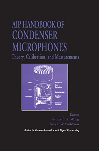 9781563962844: AIP Handbook of Condenser Microphones: Theory, Calibration and Measurements (Modern Acoustics and Signal Processing)