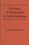 Beispielbild fr Acoustics of Auditoriums in Public Buildings zum Verkauf von HPB-Red