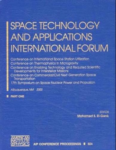 Stock image for Space Technology and Applications International Forum 2000, 2 Vols. for sale by CSG Onlinebuch GMBH