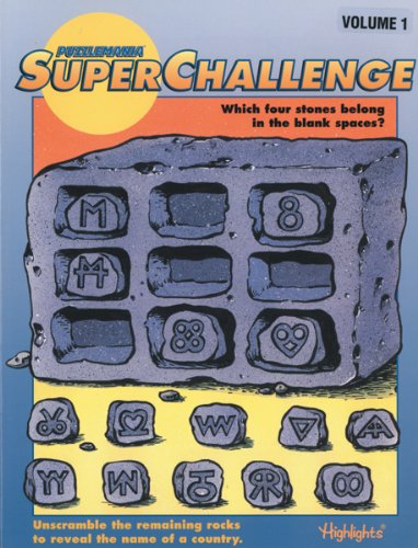 Stock image for Puzzlemania Superchallenge Book 1 for sale by Ergodebooks