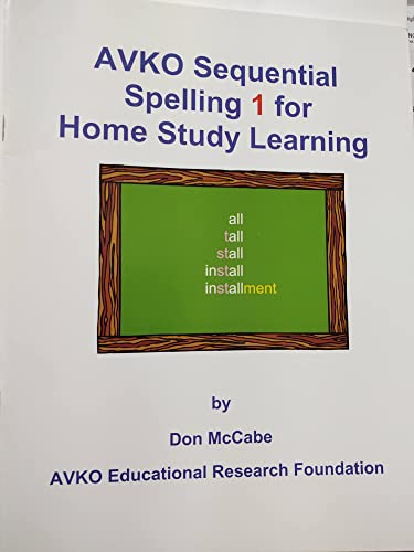 9781564009616: Title: Sequential Spelling 1 n the response book