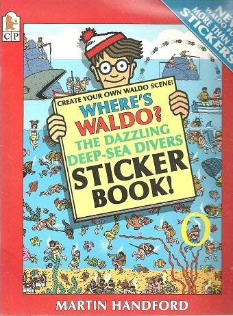 Beispielbild fr Where's Waldo? the Dazzling Deep-Sea Divers Sticker Book! zum Verkauf von ThriftBooks-Atlanta