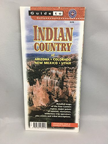 Imagen de archivo de Indian Country Guide Map AAA a la venta por Versandantiquariat Felix Mcke