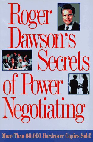 Imagen de archivo de Roger Dawson's Secrets of Power Negotiating a la venta por HPB-Movies
