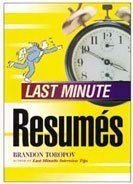 9781564143549: Last Minute Resumes