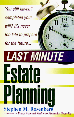 Stock image for Last Minute Estate Planning for sale by HPB-Ruby