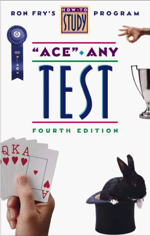 Beispielbild fr Ace Any Test (Ron Fry's How to Study Program) zum Verkauf von Wonder Book