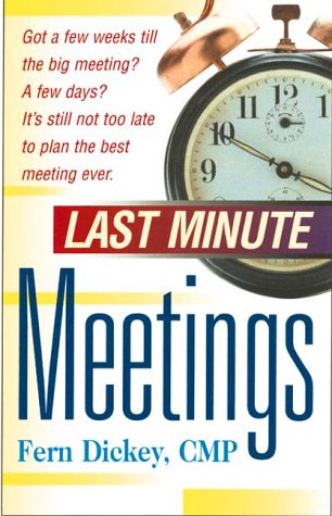 Stock image for Last Minute Meetings for sale by Blackwell's