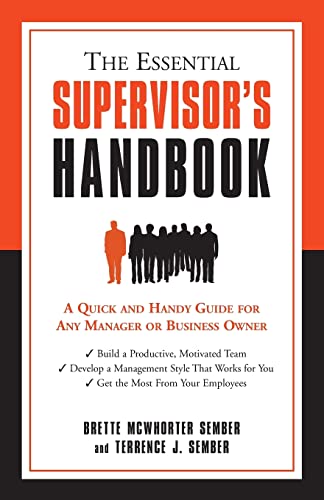 9781564148933: The Essential Supervisor's Handbook: A Quick and Handy Guide for Any Manager or Business Owner