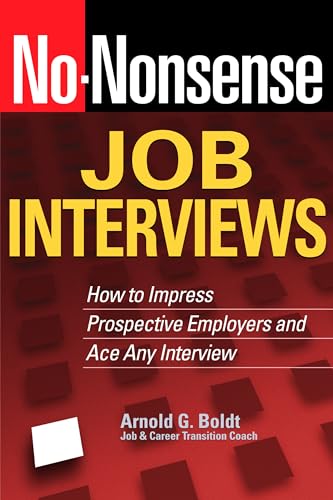 Stock image for No-Nonsense Job Interviews for sale by Blackwell's
