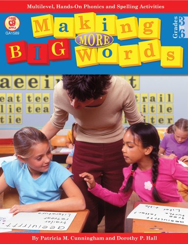 9781564178992: Making More Big Words, Grades 3 - 6: Multilevel, Hands-On Phonics and Spelling Activities (Making Words)