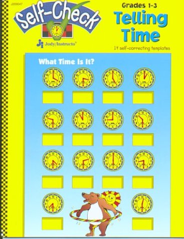 Imagen de archivo de Telling Time: 14 self-correcting templates (Self-checks) a la venta por Wonder Book