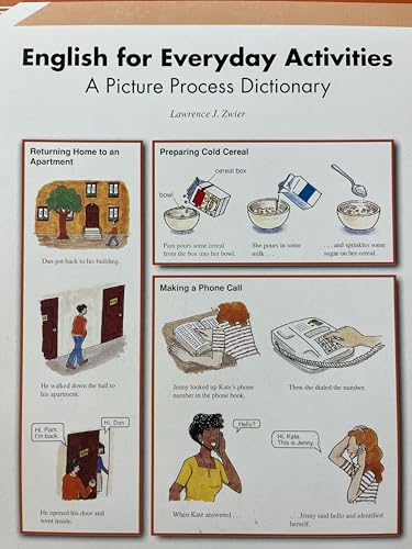 9781564202222: English for Everyday Activities: A Picture Process Dictionary