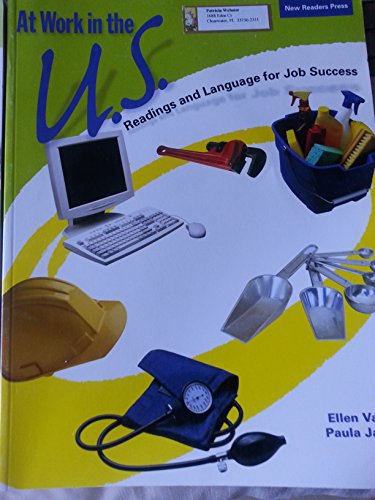 Stock image for At Work in the U.S.: Readings and Language for Job Success for sale by BooksRun