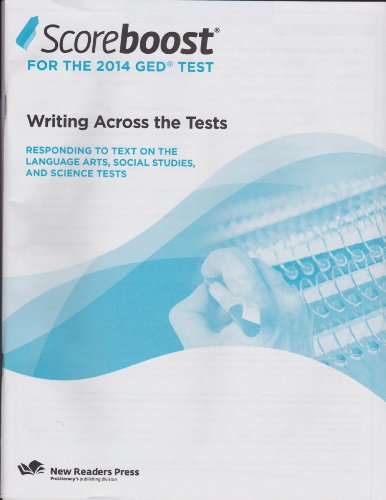 Stock image for Scoreboost for the 2014 GED Test (Writing Across the Tests) for sale by SecondSale