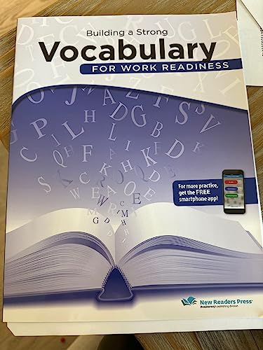 Stock image for Building a Strong Vocabulary for Work Readiness for sale by Goodwill Books