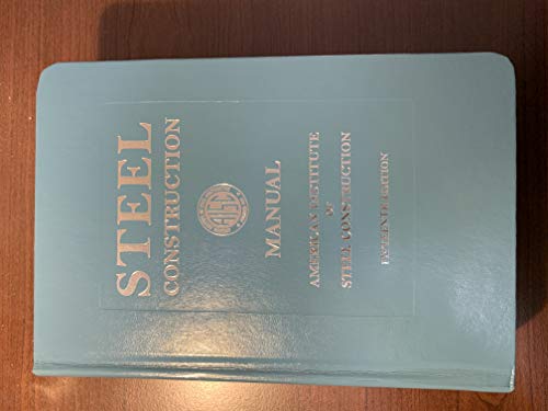 Beispielbild fr Steel Construction Manual zum Verkauf von Hafa Adai Books