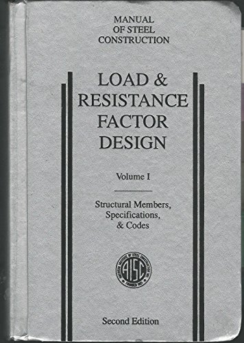 Stock image for Load Resistance Factor Design: Manual of Steel Construction (2 Volumes) for sale by Front Cover Books