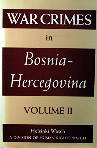 War Crimes in Bosnia-Hercegovina, Volume II