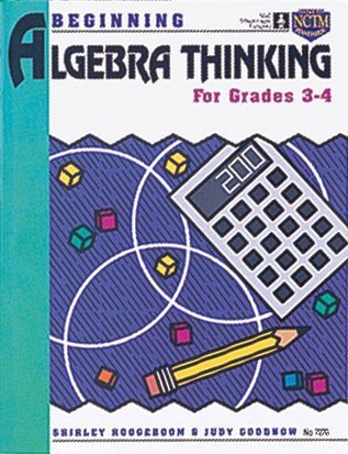 Beispielbild fr Beginning Algebra Thinking, Grades 3 to 4 zum Verkauf von Wonder Book