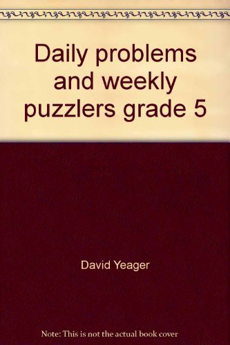 Imagen de archivo de Daily problems and weekly puzzlers grade 5 a la venta por HPB-Diamond