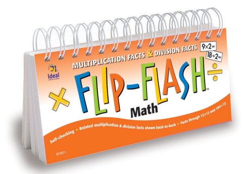Imagen de archivo de Flip-Flash(tm) Math, Multiplication and Division Facts Horizontal a la venta por Once Upon A Time Books