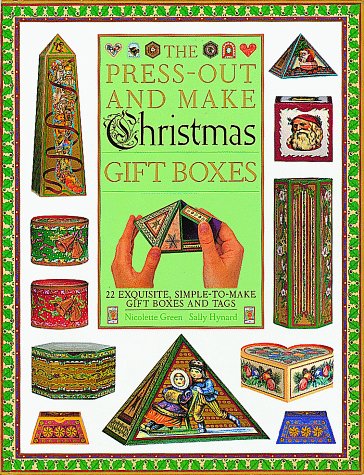 Stock image for The Press-Out and Make Christmas Gift Boxes: 22 Exquisite, Simple-To-Make Gift Boxes and Tags for sale by HPB Inc.