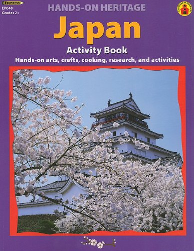 Beispielbild fr Japan Activity Book: Hands-On Arts, Crafts, Cooking, Research, and Activities (Hands-On Heritage) zum Verkauf von Wonder Book