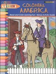Beispielbild fr Colonial Amenrica (Color and Learn) zum Verkauf von Wonder Book