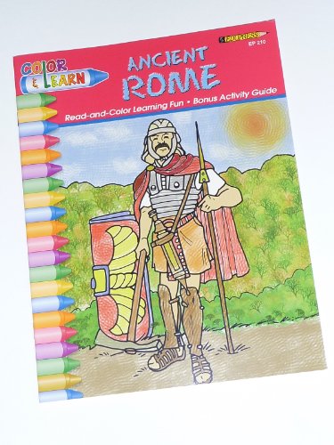 9781564722102: Ancient Rome Read and Color Learning Fun Bonus Activity Guide (Color and Learn)