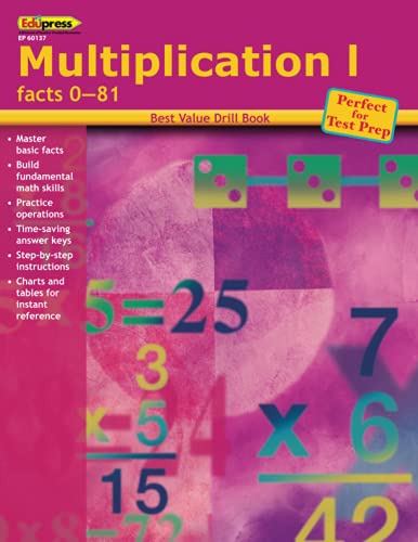 Stock image for Best Value Drill Book Multiplication 1 for sale by Goodwill of Colorado