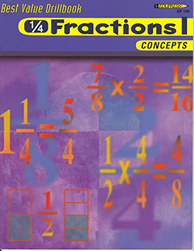 Beispielbild fr 15 Pack EDUPRESS FRACTIONS 1 CONCEPTS zum Verkauf von Better World Books