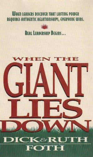 Beispielbild fr When the Giant Lies Down zum Verkauf von SecondSale